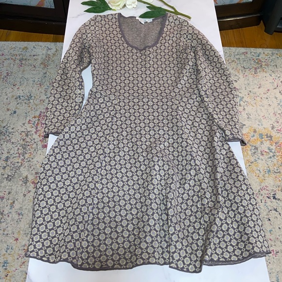 Boden Glam Dress Long Sleeves size 8L - Picture 4 of 17